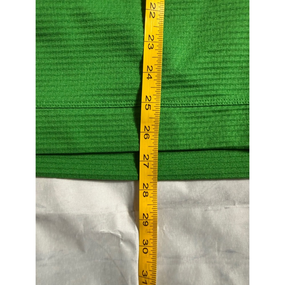 Nike Pullover Sz XL Green Black Textured Thermal Long Sleeve 1/4 Zip Gorpcore - Picture 6 of 7